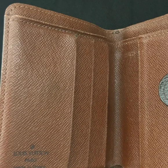 Louis Vuitton Monogram Compact Zippy Wallet MI0062 2002 France Vintage Authentic - Picture 3 of 10